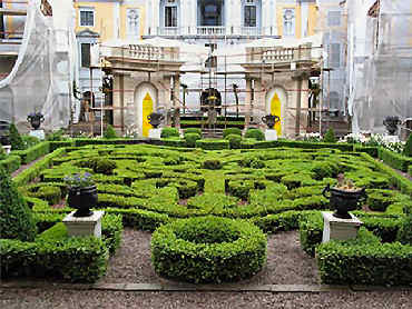 "Yellow Landmark" im Tessinschen Palais in Stockholm