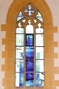 "Schöpfungsgeschichte - ... und der Geist Gottes ... über den Wassern", 1997-2002, Heilig-Geist-Kirche, Heidelberg